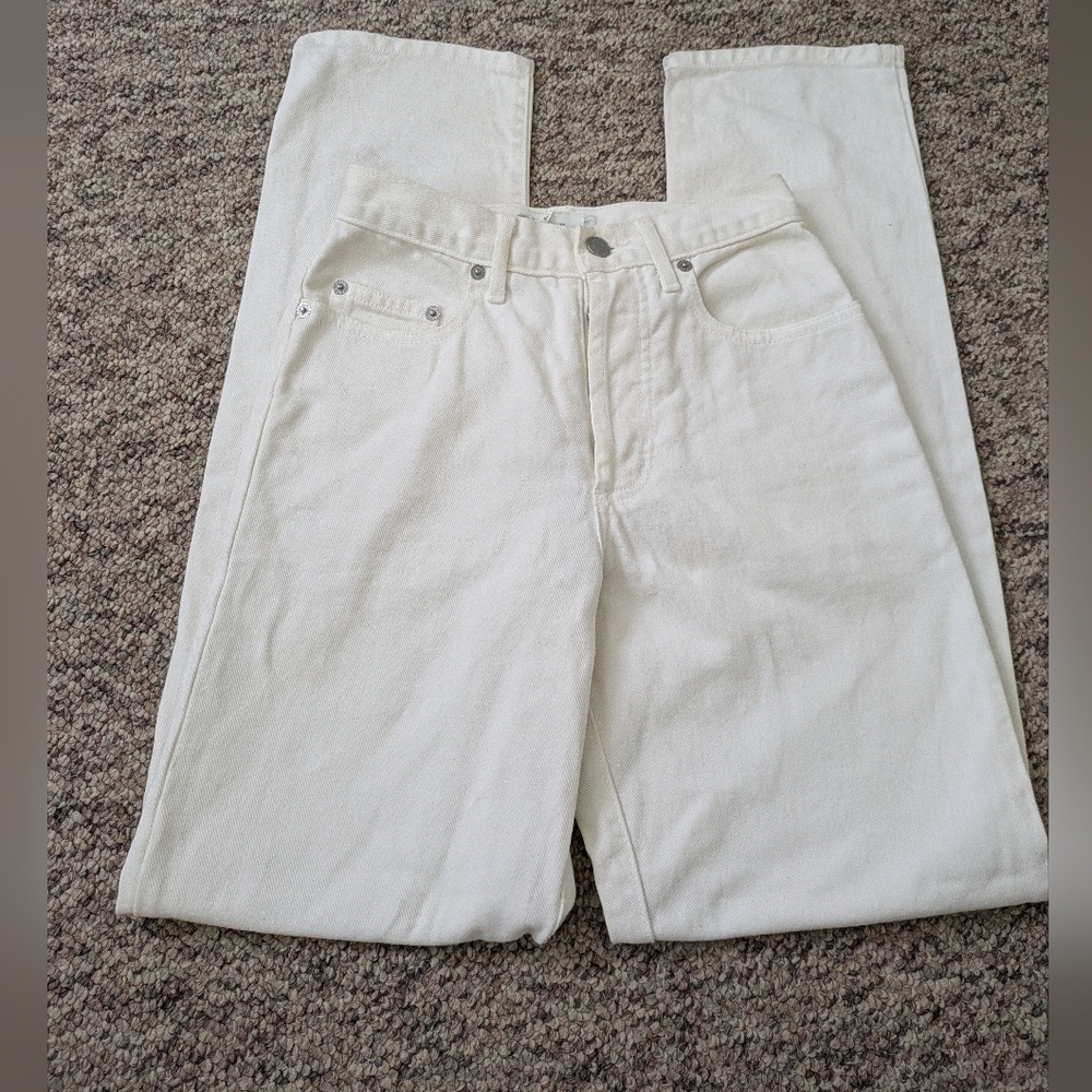 Vintage Guess By Georges Marciano Jeans USA White High Rise Women's 24 * Read